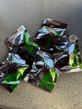 2026 Disney Mystery hidden Mickey Bags - Green and Silver Packets